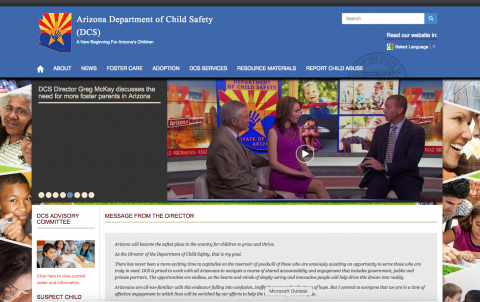 Department of Child Safety Home Page