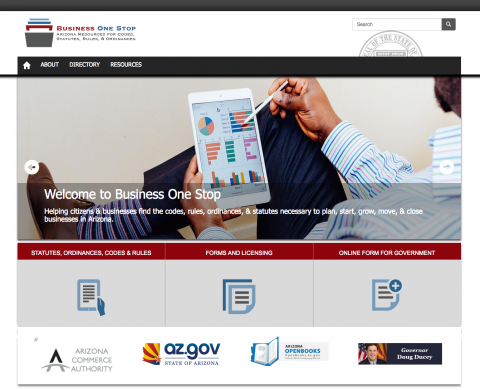 Business One Stop website