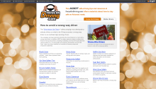 Focus On Driving Home Page