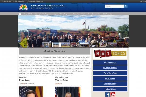 Governor's Office of Highway Safety Home Page