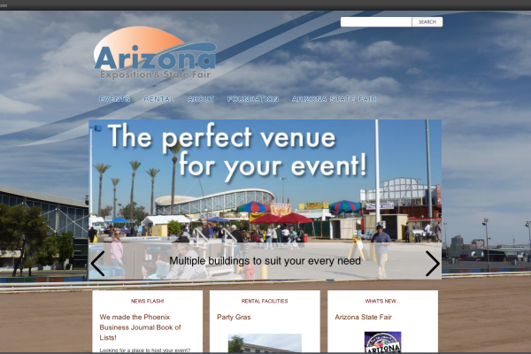 Arizona Exposition and State Fair homepage